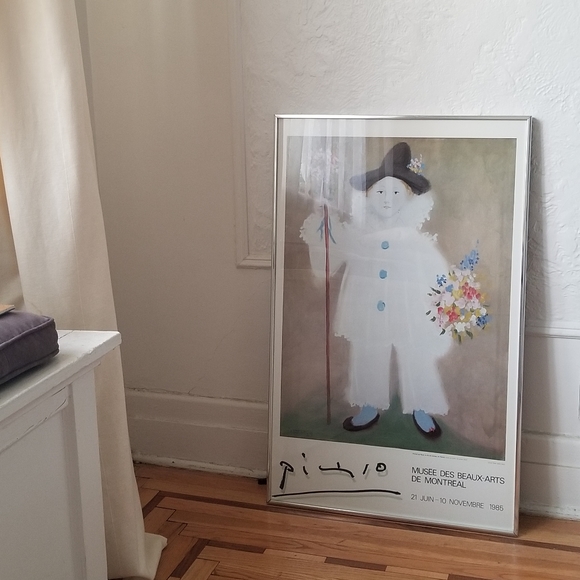 Picasso Poster, MUSEE DES BEAUX-ARTS DE MONTREAL, 1985, framed 60 x 90 cm - Picture 2 of 7